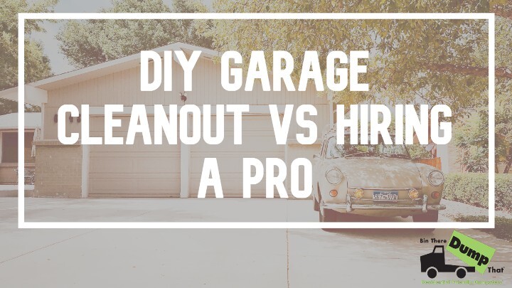 Garage Cleanout vs Hiring a Pro